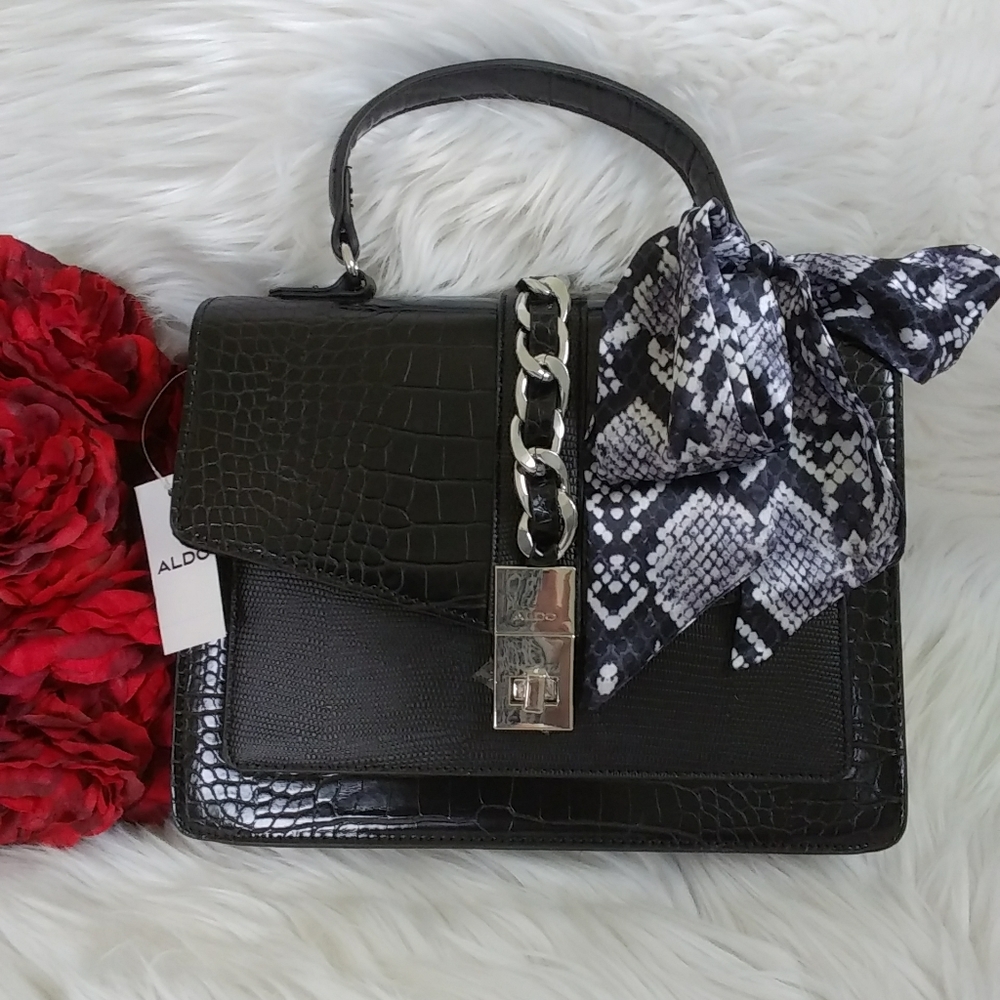 NEW ALDO SMALL SATCHEL CROSSBODY HANDBAG PURSE